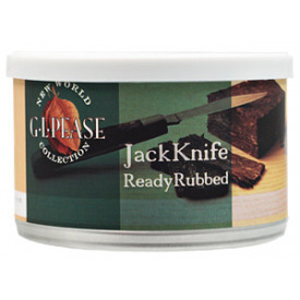 Fumo para Cachimbo G. L. Pease Jack Knife Ready Rubbed - Lata (50g)