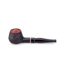 Cachimbo Savinelli Gaius Rusticated 345 - Filtro 9mm