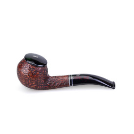 Cachimbo Savinelli Monsieur Sandblasted 673 - Filtro 9mm