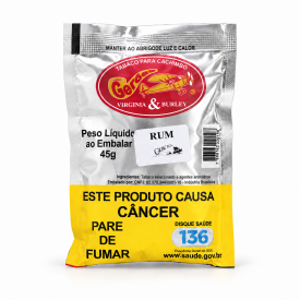 Fumo para Cachimbo Geross Rum - Pacote (45g)