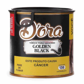 Fumo para Cachimbo D'Ora Golden Black - Lata (50g)