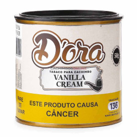 Fumo para Cachimbo D'Ora Vanilla Cream - Lata (50g)