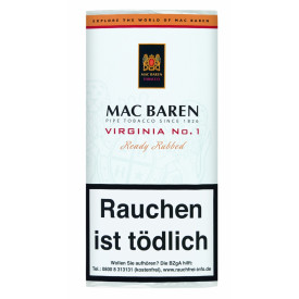 Fumo para Cachimbo Mac Baren Virginia No. 1 - Pacote (50g)