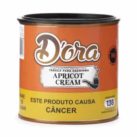 Fumo para Cachimbo D'Ora Apricot Cream - Lata (50g)