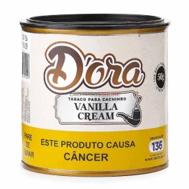 Fumo para Cachimbo D'Ora Vanilla Cream - Lata (50g)