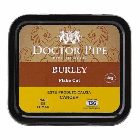 Fumo para Cachimbo Doctor Pipe Burley Flake - Lata (50g)