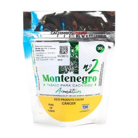 Fumo para Cachimbo Montenegro No. 2 (Menta) - Pacote (30g)