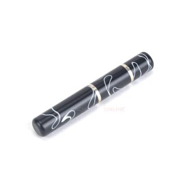 Limpador de Cachimbo 2 em 1 - Perolado Preto e Branco